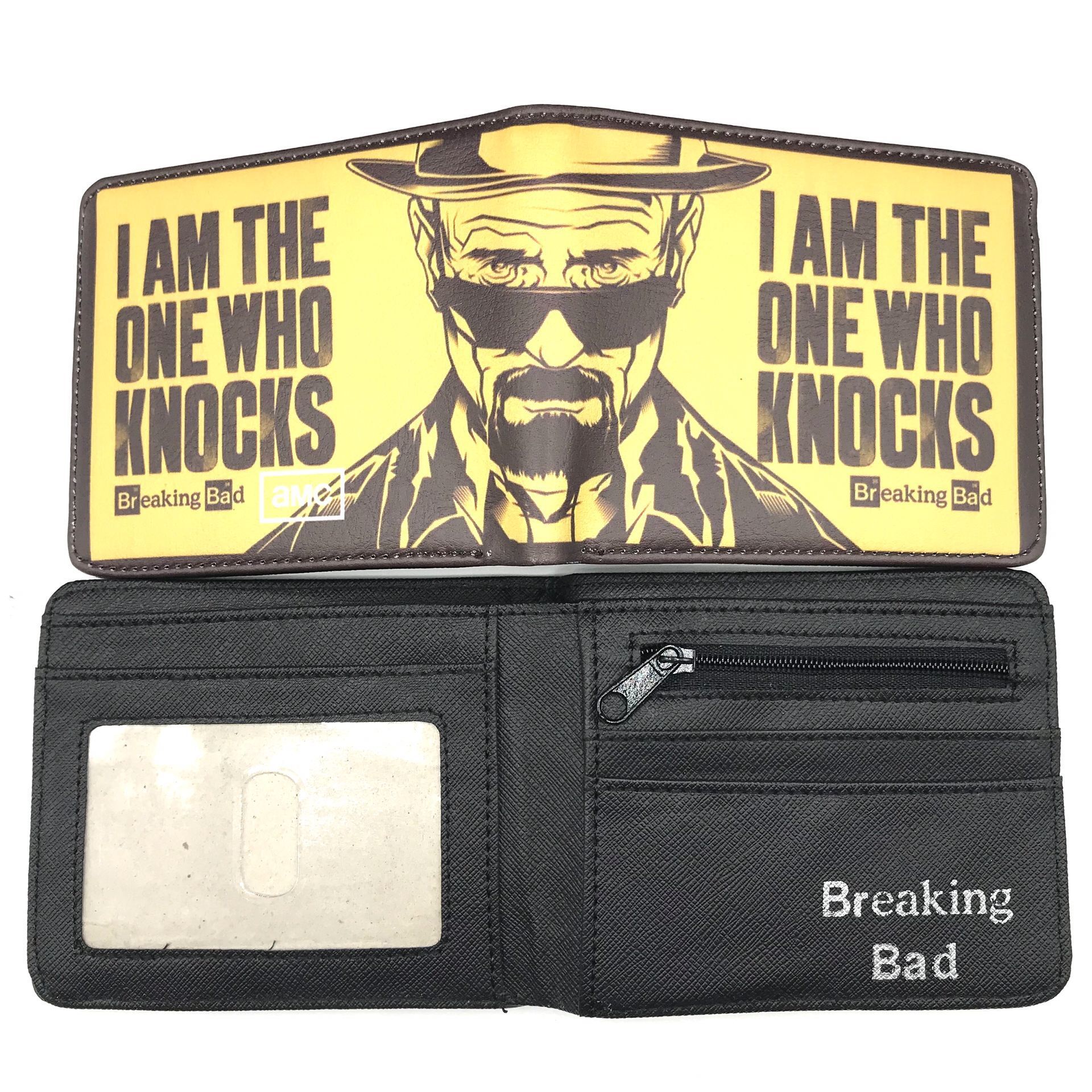 Carteira Dobrável Fina Wallet Breakings Bads Anime Characters