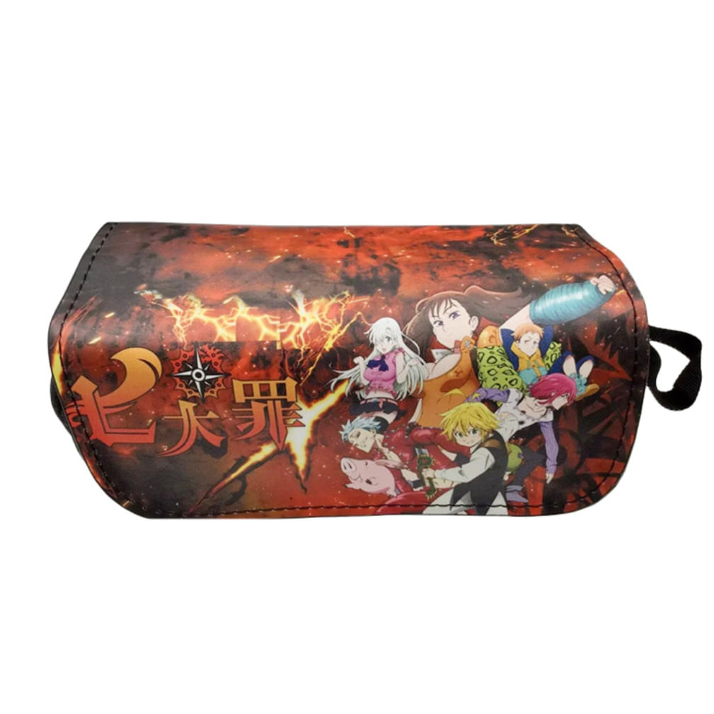 Estojo Portátil Impermeável Sevens Deadly Sins