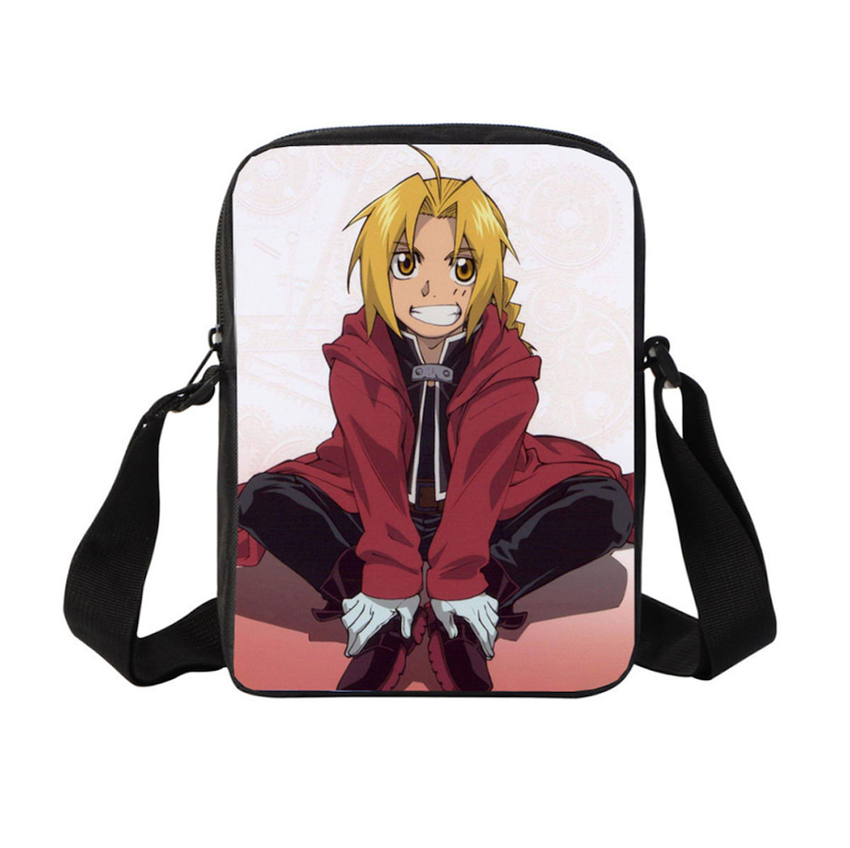 Bolsa De Ombro Fullmetal Alchemist Anime Messenger
