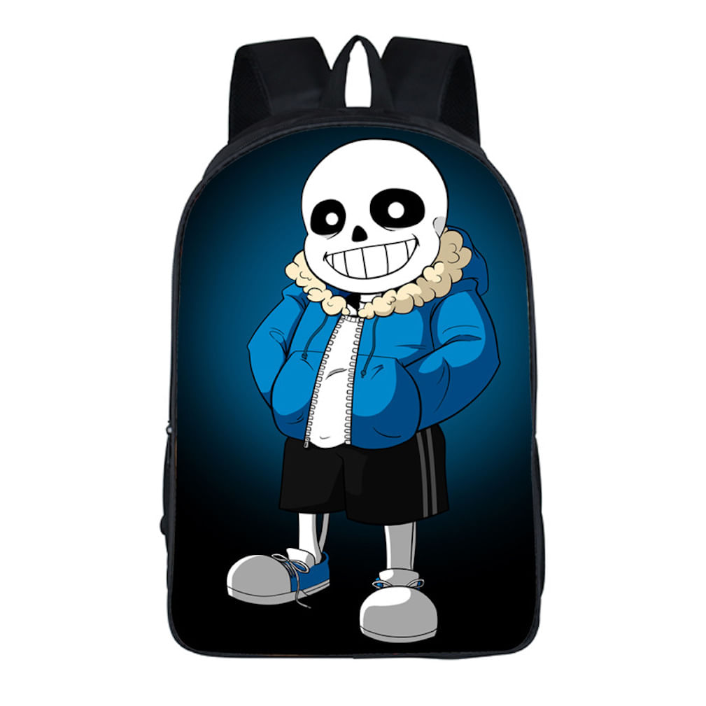 Schoolbag Undertales Sans Para Estudantes Infantis