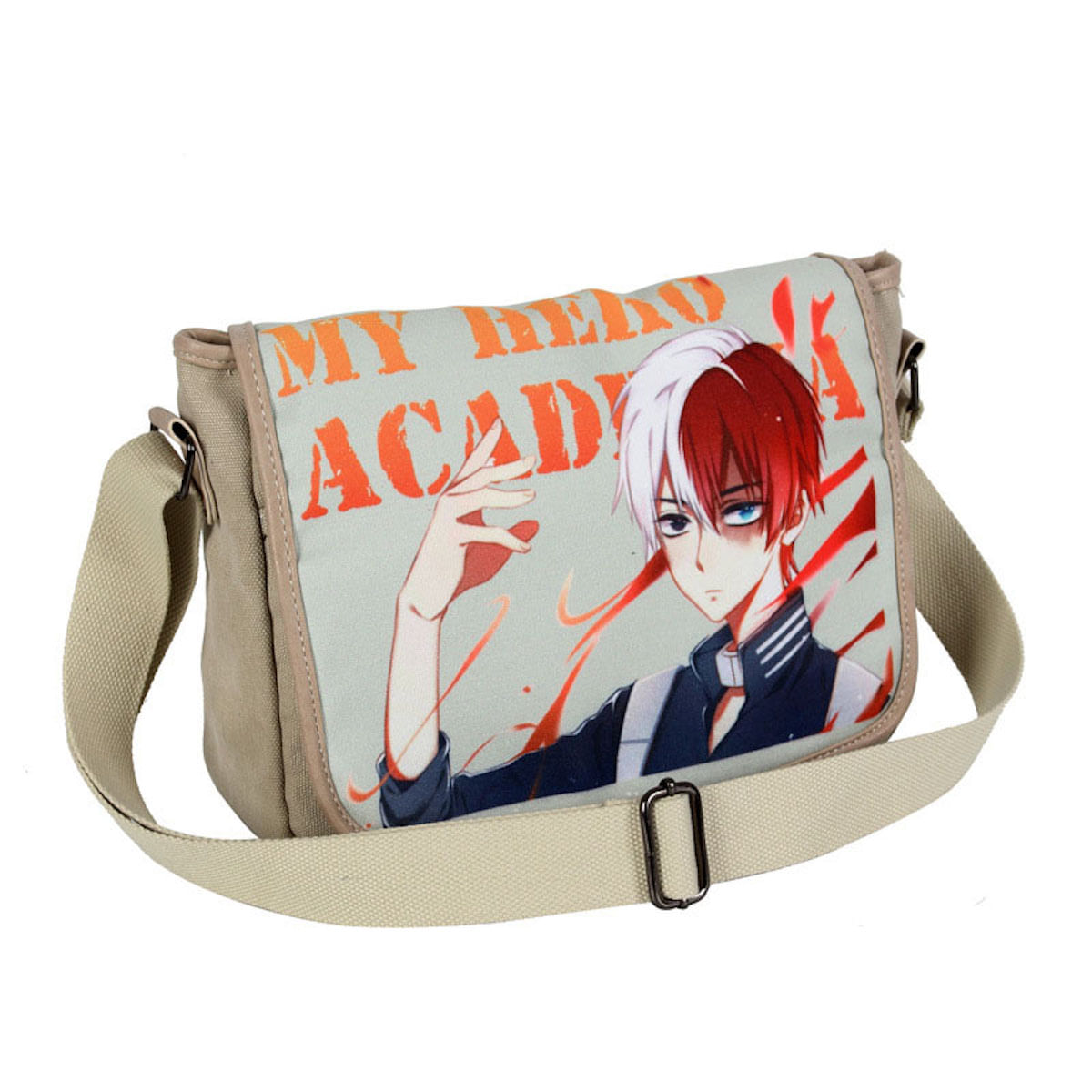 Bolsa De Ombro Bolsa De Lona Messenger Para My Heros Academias Anime