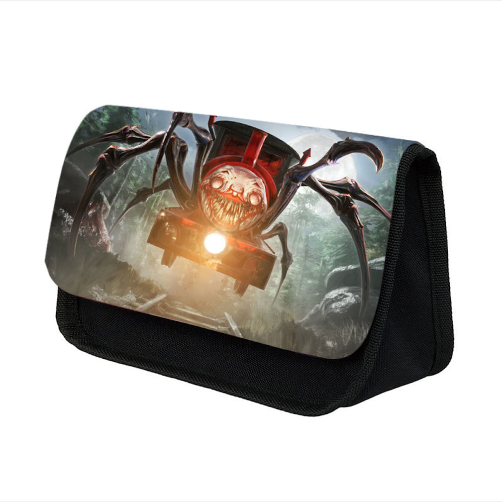 Estojo Para Lápis Charles Train Double Layer Cartoon Anime