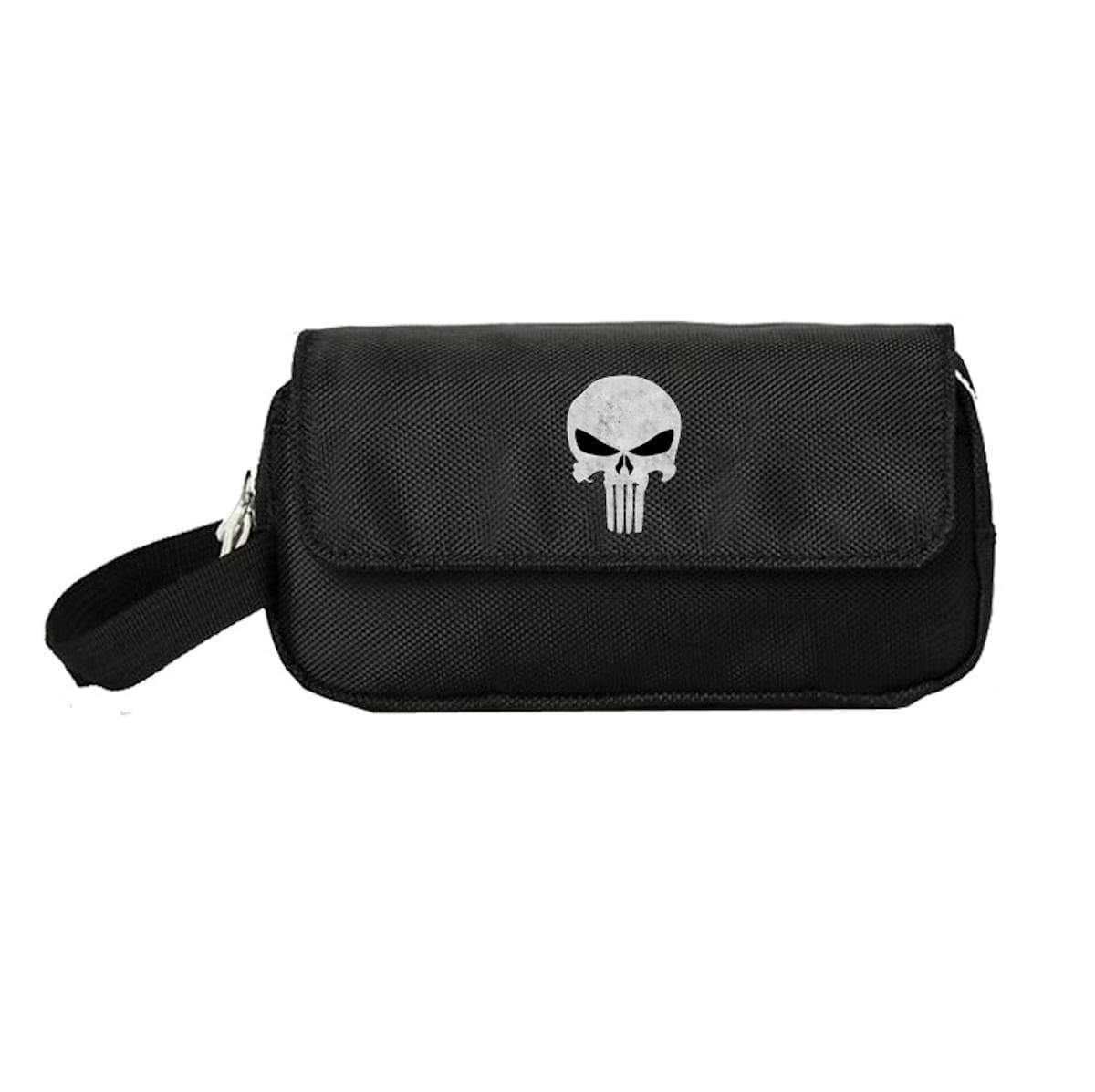Bolsa De Lápis Punishers Big Capacity Oxford Waterproof