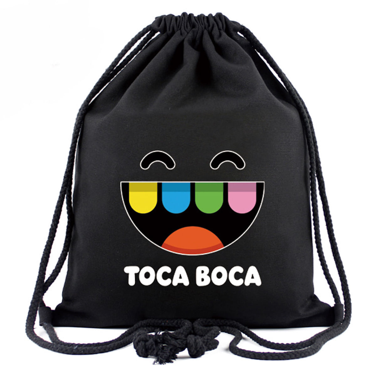Mochila Com Cordão Anime Tocas Com Impressão 3d Para Crianças