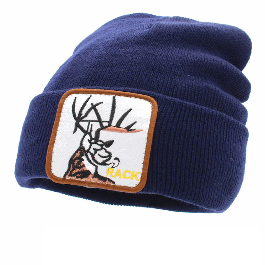 Chapéu De Malha Deer Antlet Anime Winter Warm Unissex