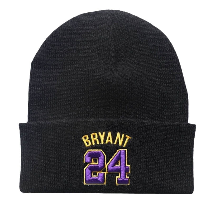Chapéu De Malha Kobes Bryants 24 Anime Winter Beanie Para Adultos