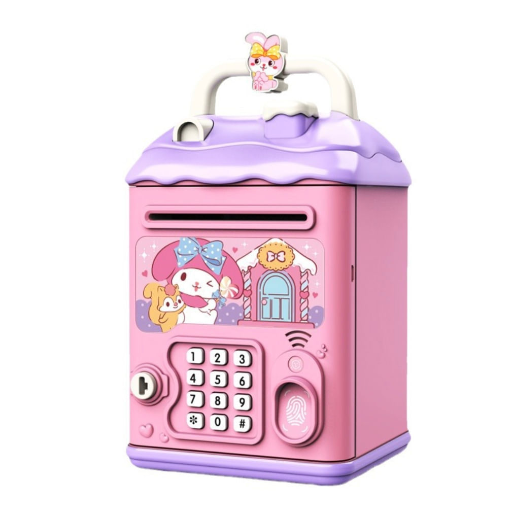 Ursinhos De Morango Piggy Bank Para Crianças Em Resina 12,5 X 11 X 18 Cm