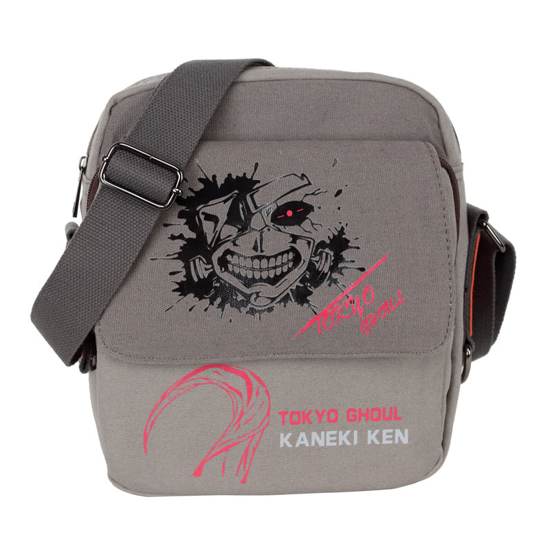 Bolsa Messenger Tokyo Ghoul Kaneki Ken Anime Canvas
