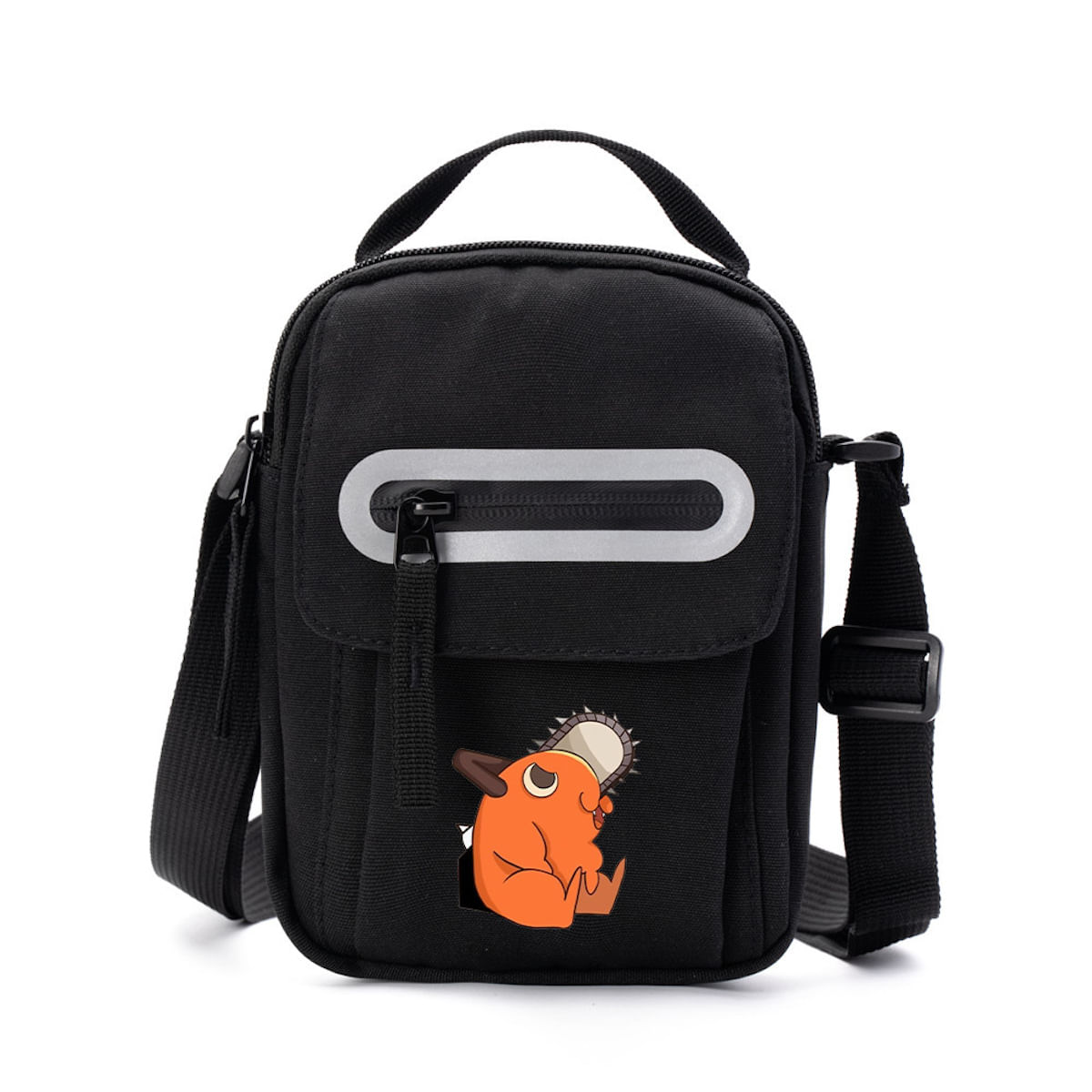 Bolsa De Ombro Anime Chainsaws Man's Poticha Messenger Bag