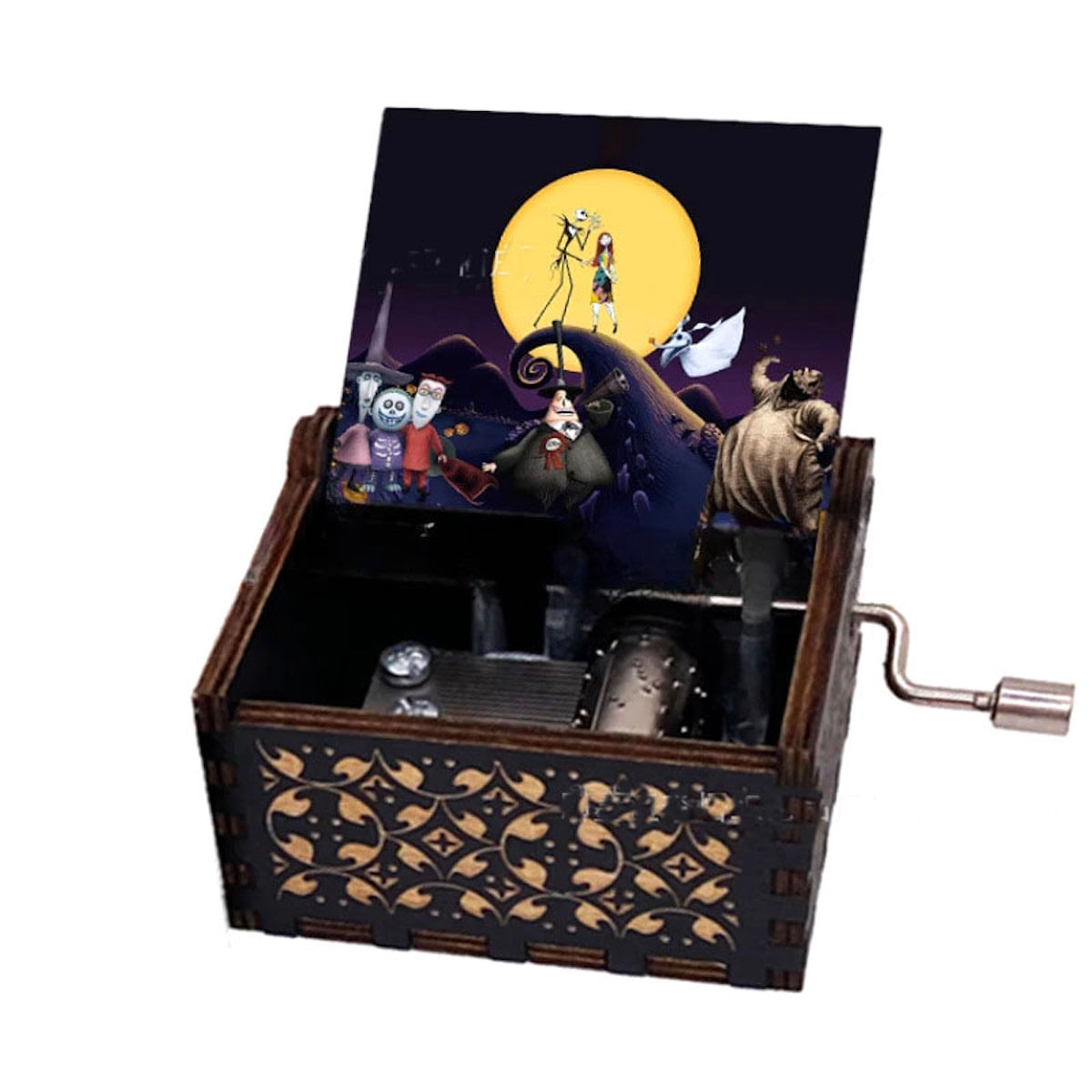 Music Box Nightmares Before Christmas Jacks Skellingtons