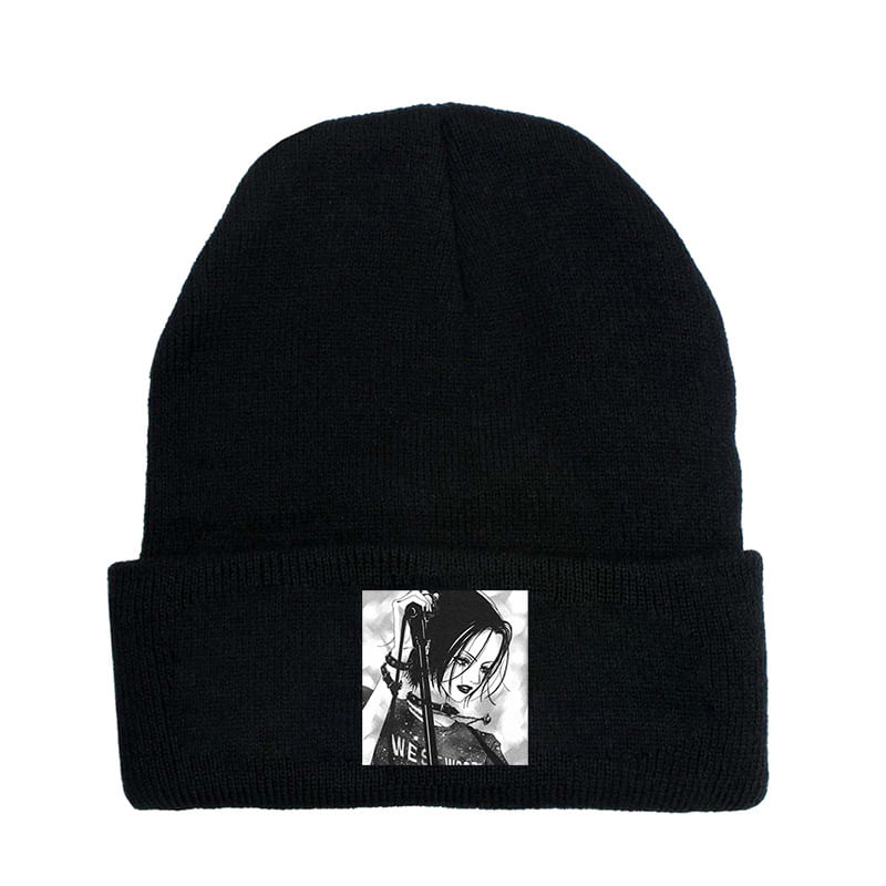 Chapéu De Malha Nanas Anime Winter Beanie Soft Ski Para Adultos
