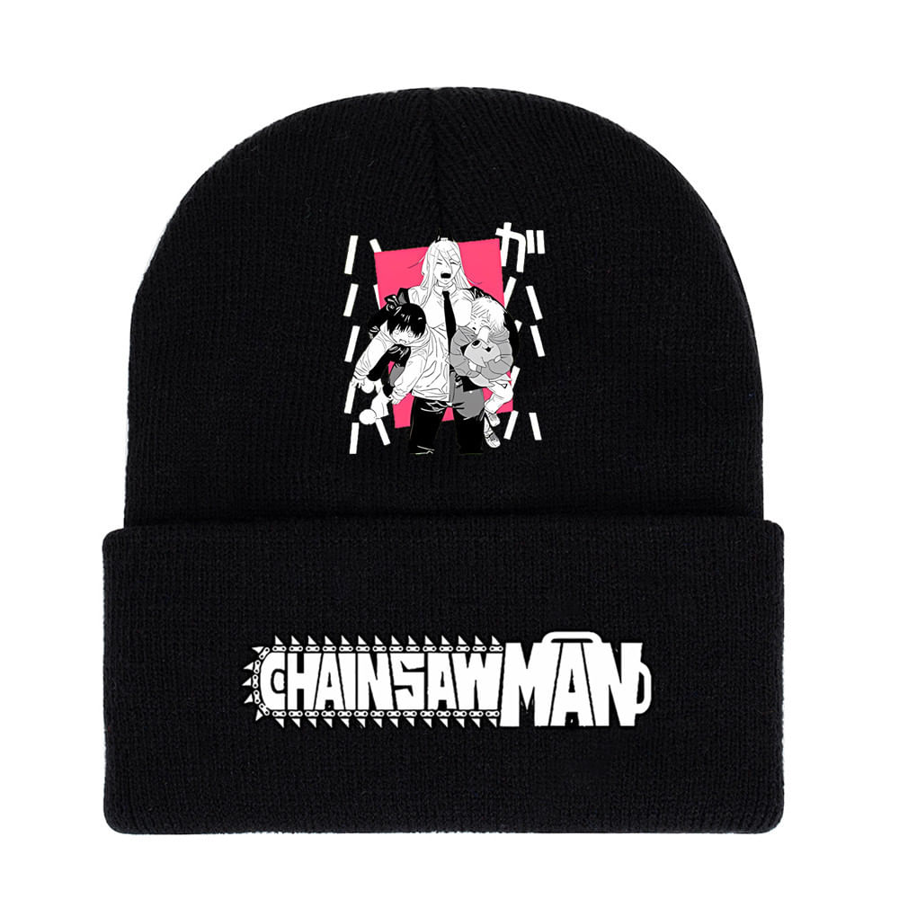 Chapéu De Malha Winter Beanie Slouch Hat Para Fãs De Anime Masculinos