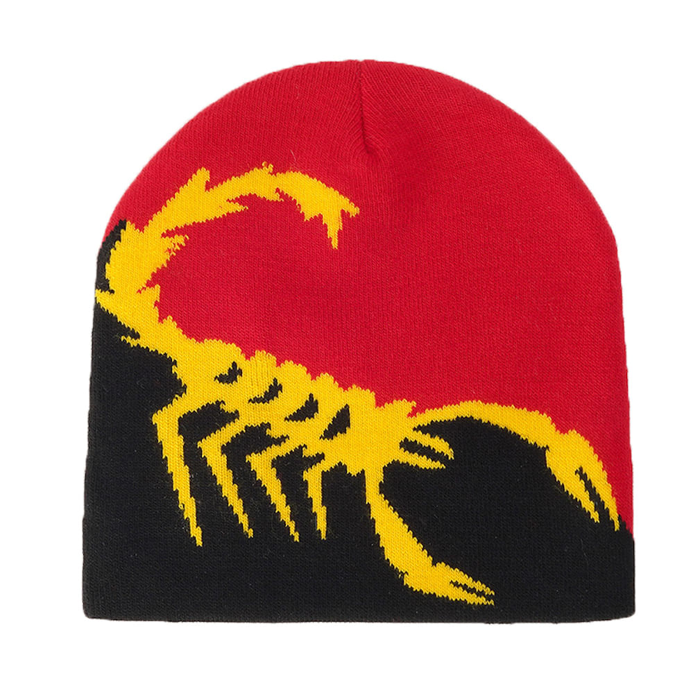 Chapéu De Malha Scorpions Anime Winter Beanie Para Adultos