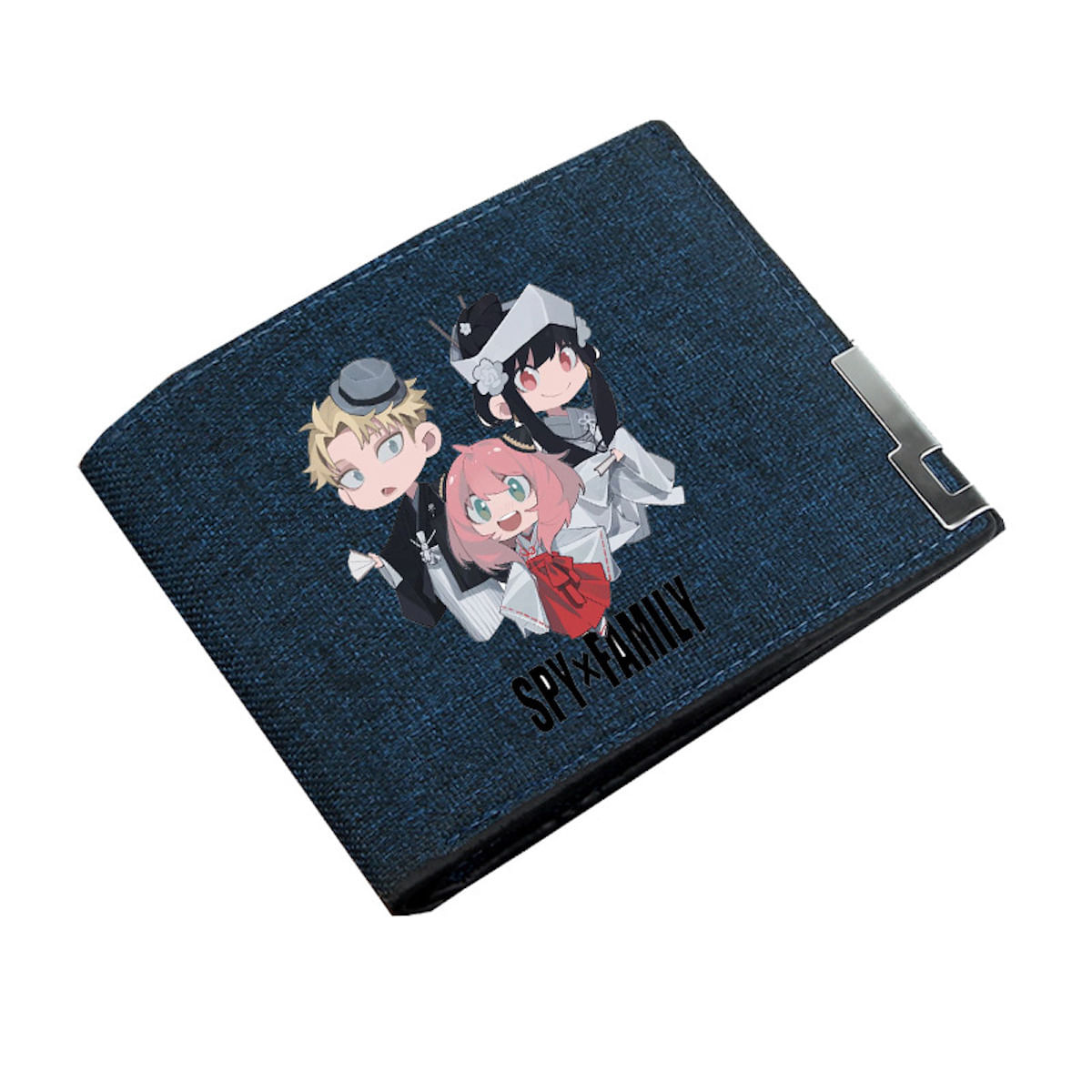 Carteira Anime Spys Familys Anya Forger Leather Para Crianças