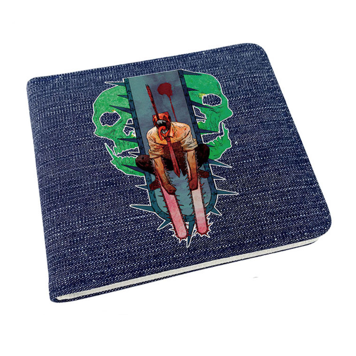 Bolsa De Moedas Dobrável Em Couro Wallet Anime Mans