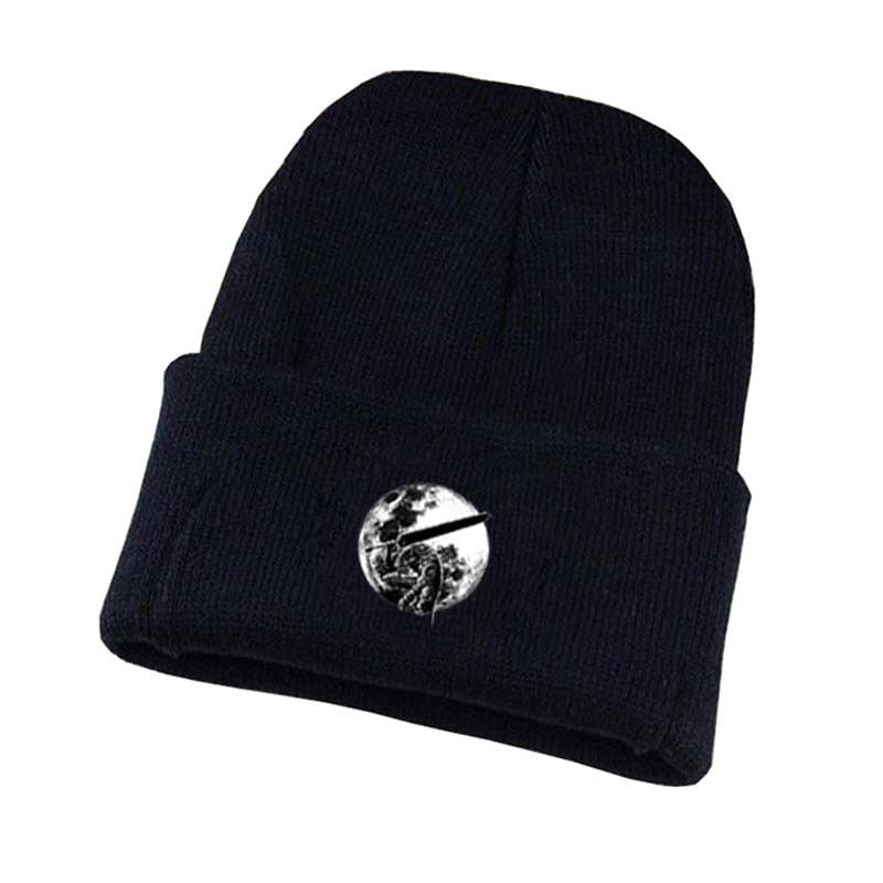 Chapéu De Malha Berserks Anime Winter Beanie Slouch Hat Soft