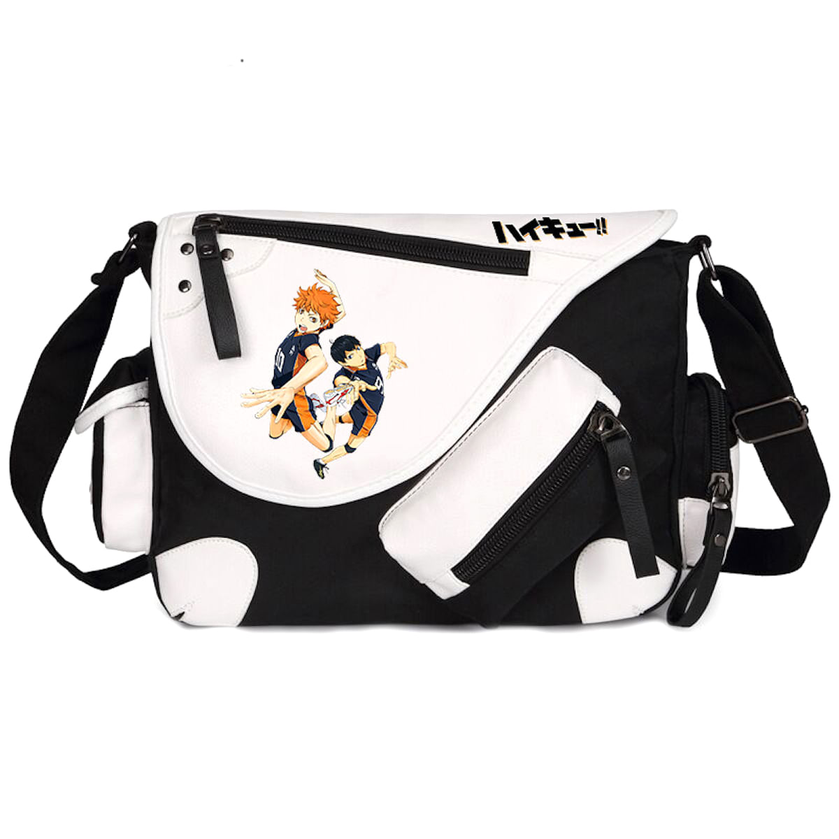 Bolsa De Ombro Anime Haikyuus Messenger Bag Para Mulheres