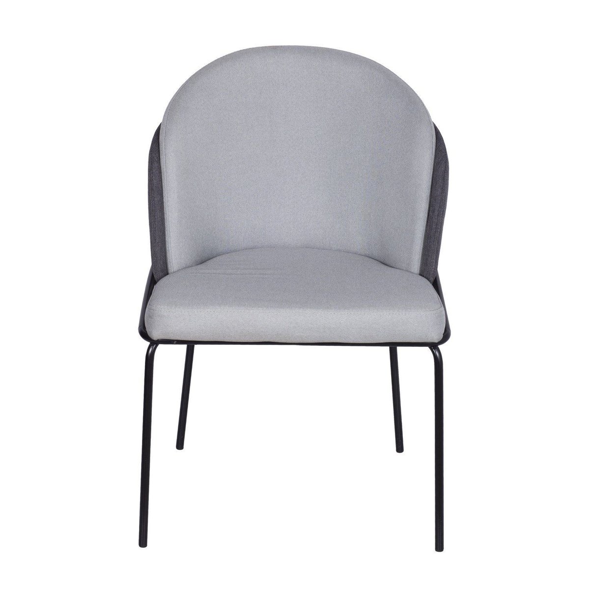 Cadeira Para Sala De Jantar 54cm X 34cm Denali Cinza