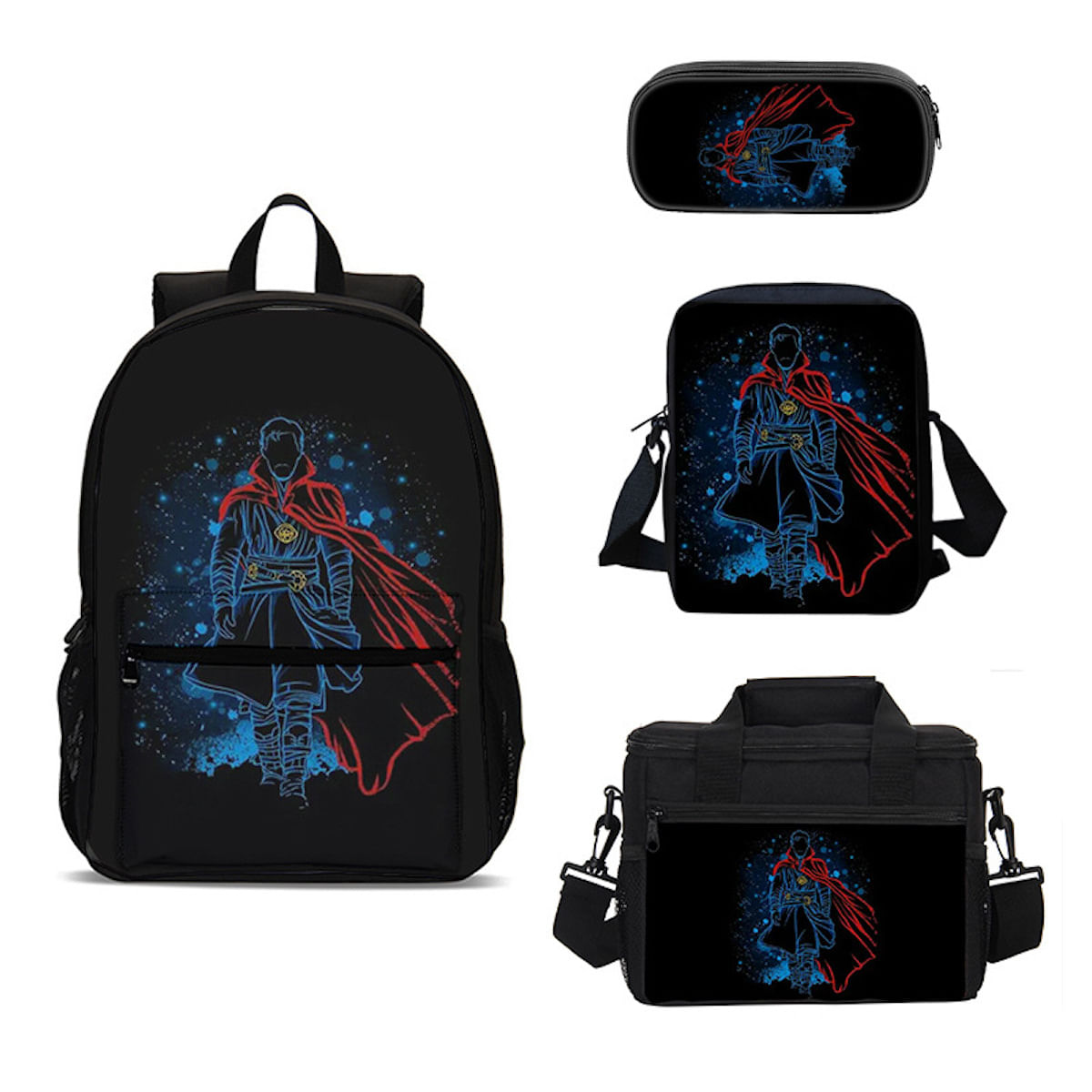 Conjunto De Mochilas Doctors Stranges Stephens Stranges Cartoon Kids