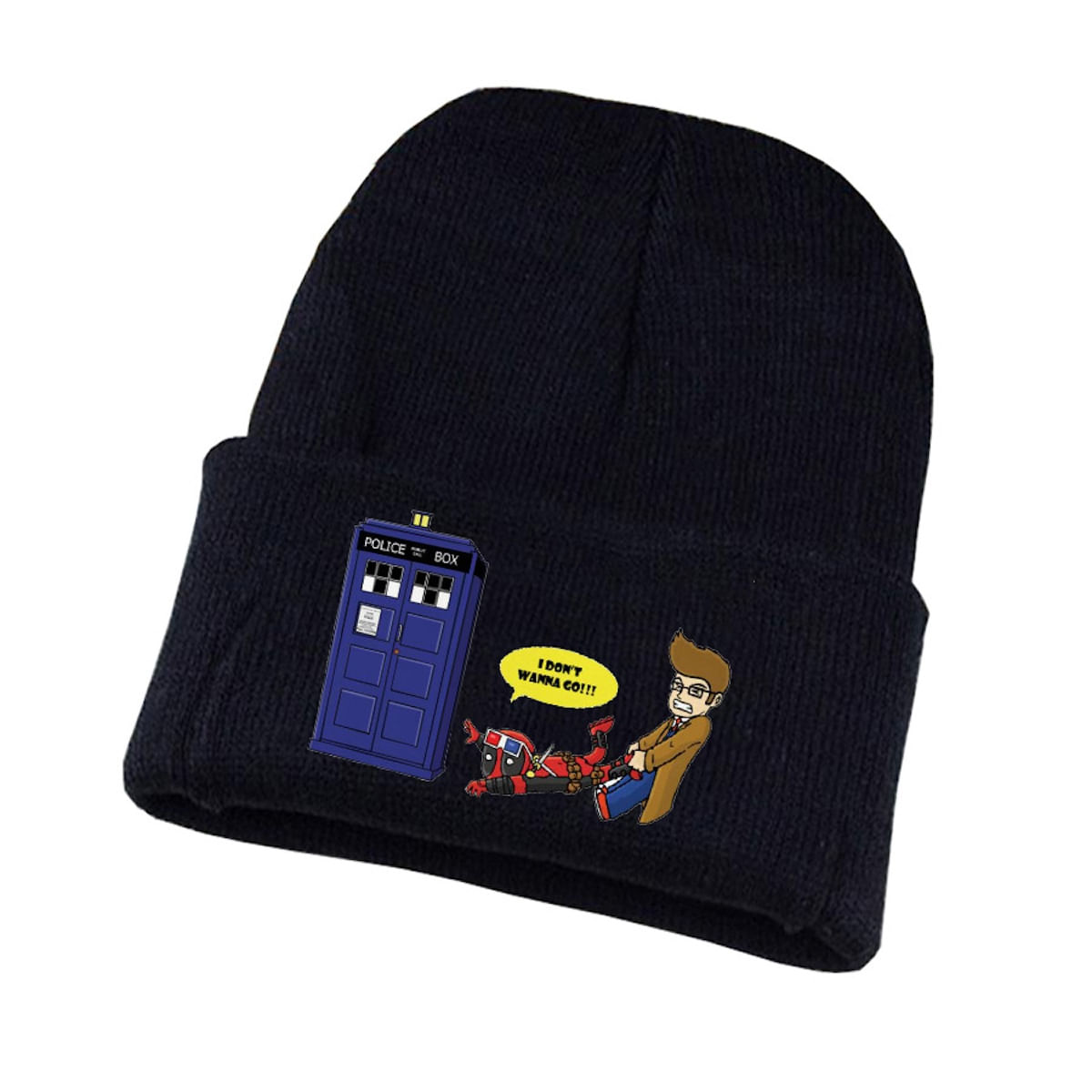 Chapéu De Malha Winter Beanie Doctors Whos Anime Para Adultos