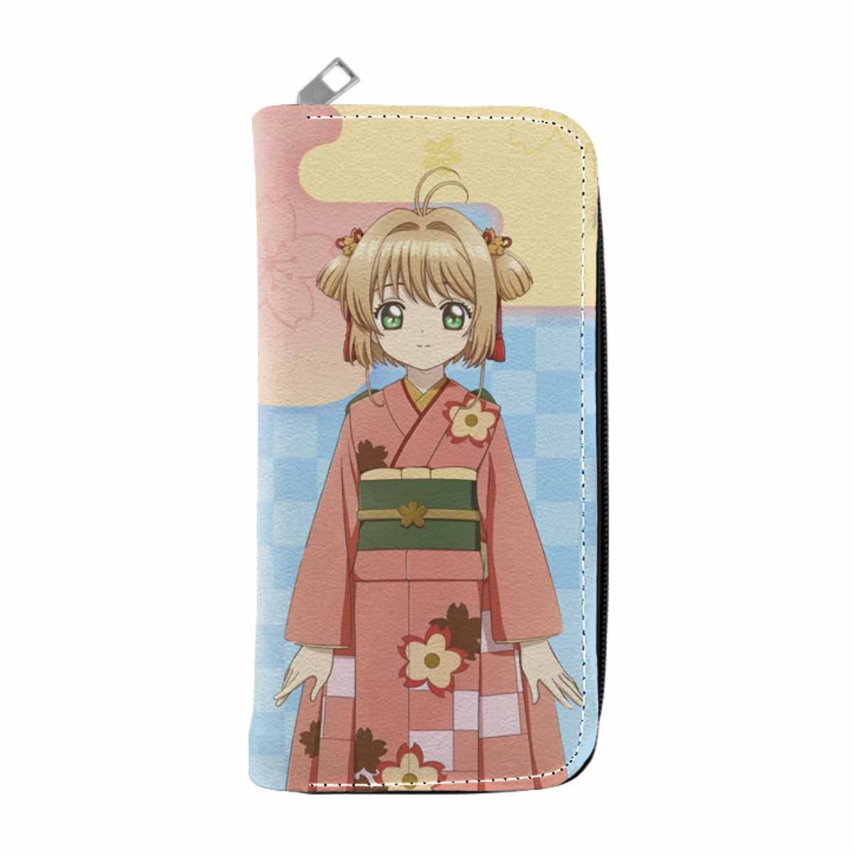 Cartões De Carteira Captors Sakura Anime Characters Slim Bifold