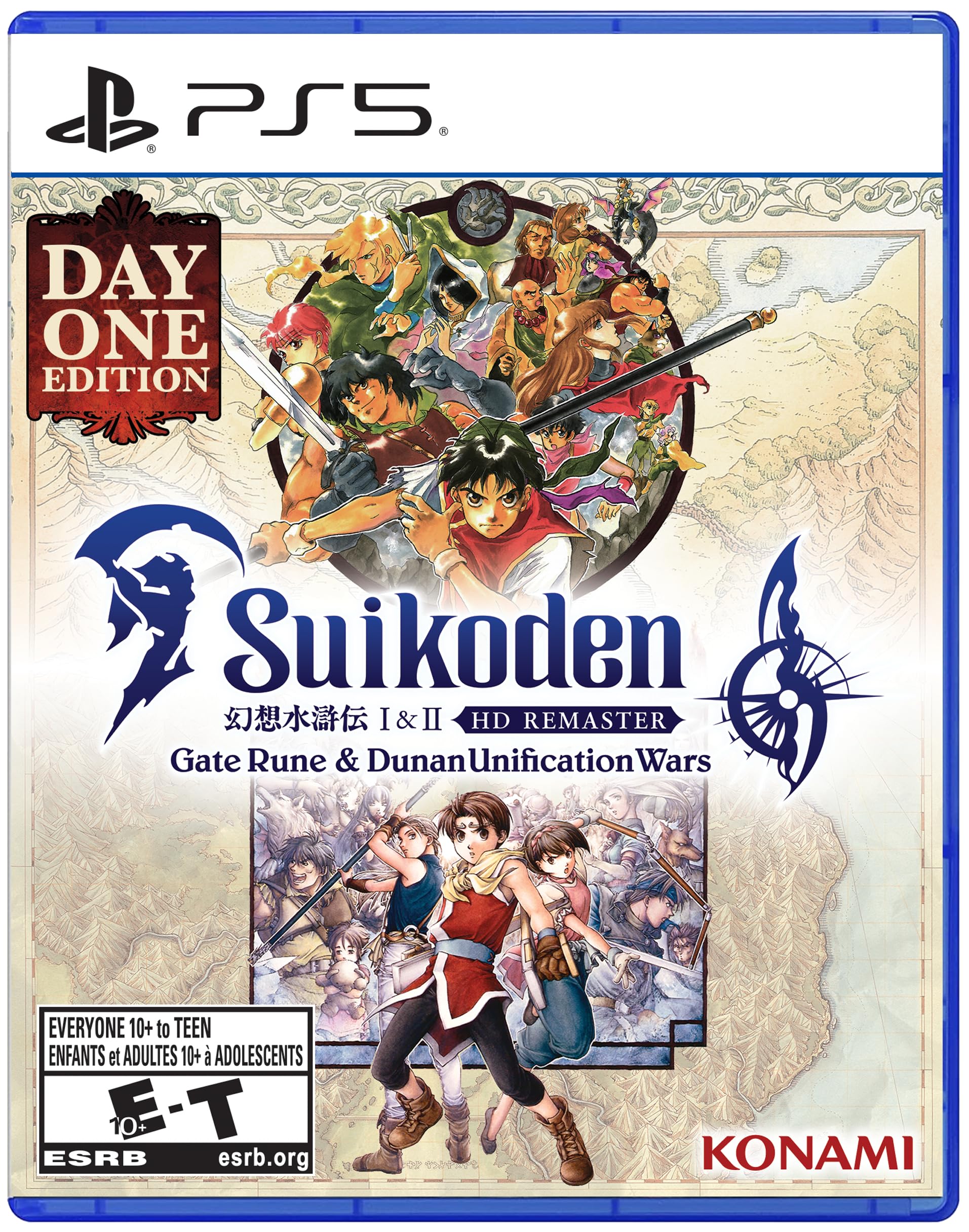 Videogame Konami Suikoden I &amp; II Hd Remasterizado Ps5