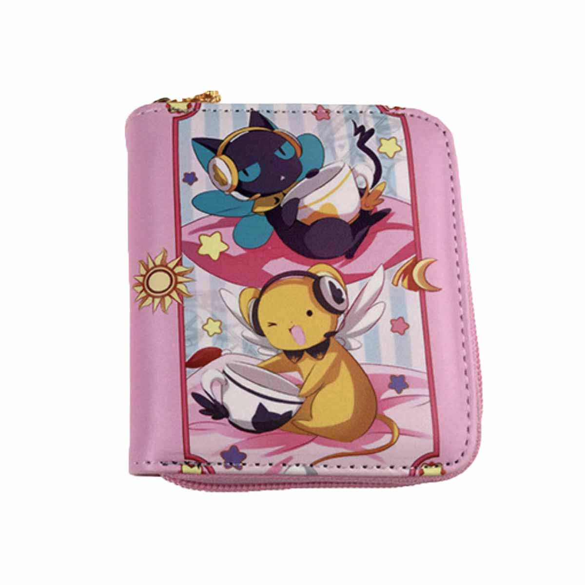 Cartões De Carteira Captors Sakura Anime Characters Slim Bifold