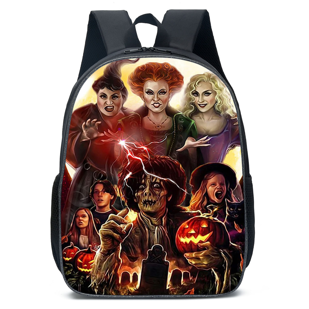 Mochila Escolar Infantil Hocuss Pocuss 3d Poliéster 30x15x40cm