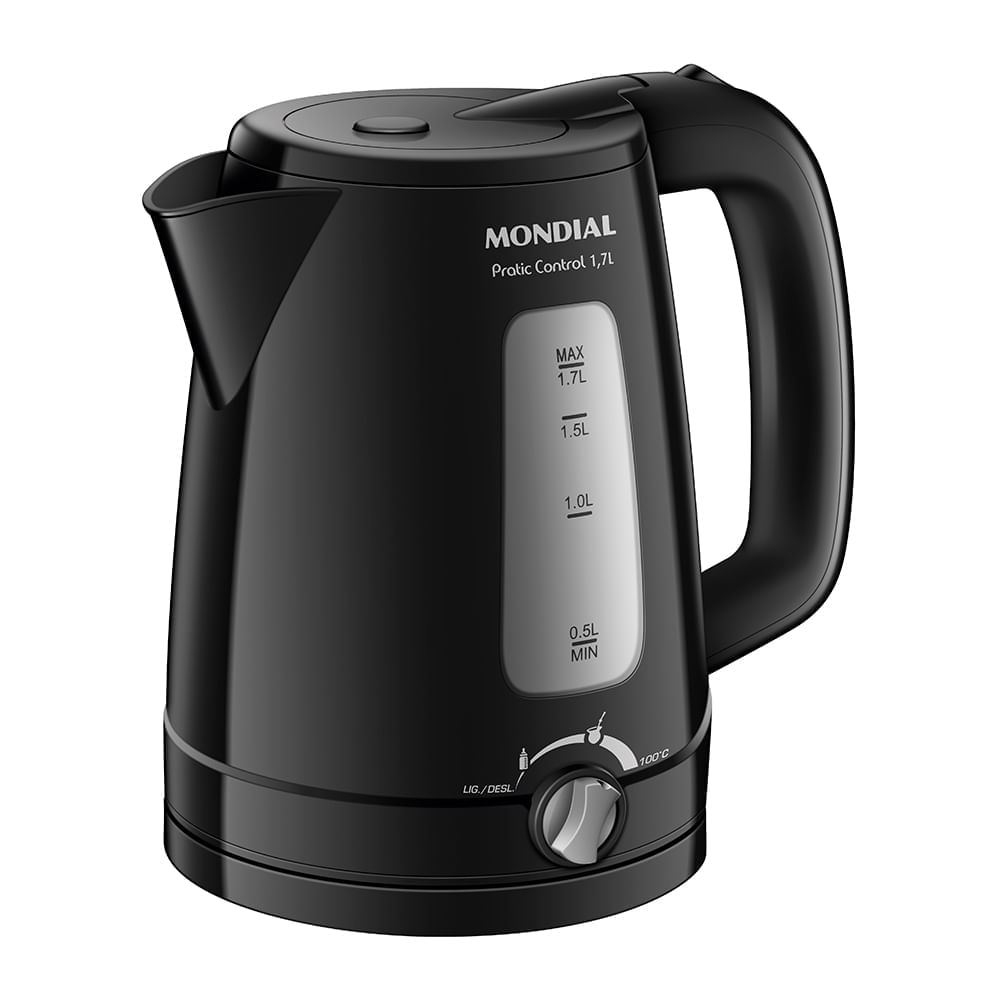 Chaleira Elétrica Pratic Control 1.7l Mondial - Ce-17-bc 110