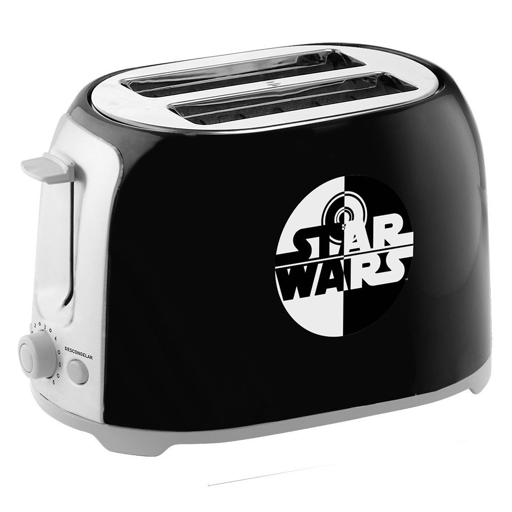 Torradeira Mallory Star Wars Com 6 Níveis De Tostagem