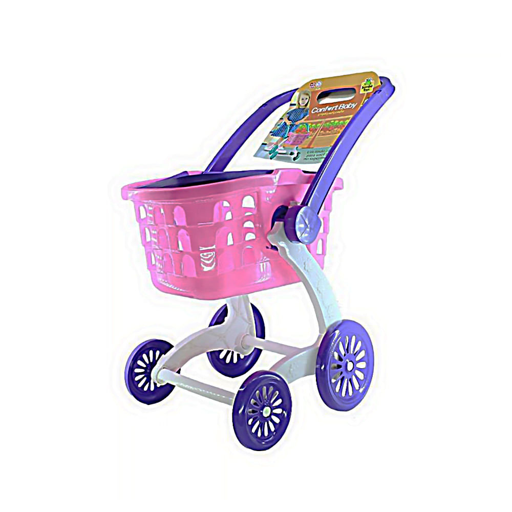 Carrinho De Compras Infantil Confort Baby Samba Toys