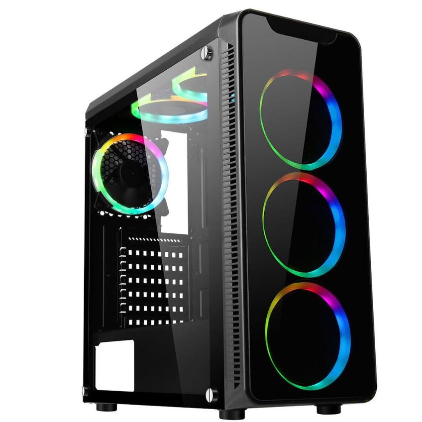Pc Gamer Completo Amd Ryzen 7 5700G, Gráficos Radeon Vega 8, 16GB DDR4, SSD 512GB, Fonte 500W, Monitor 21.5" 75Hz, 3Green Force - 3F-016 - imagem 5