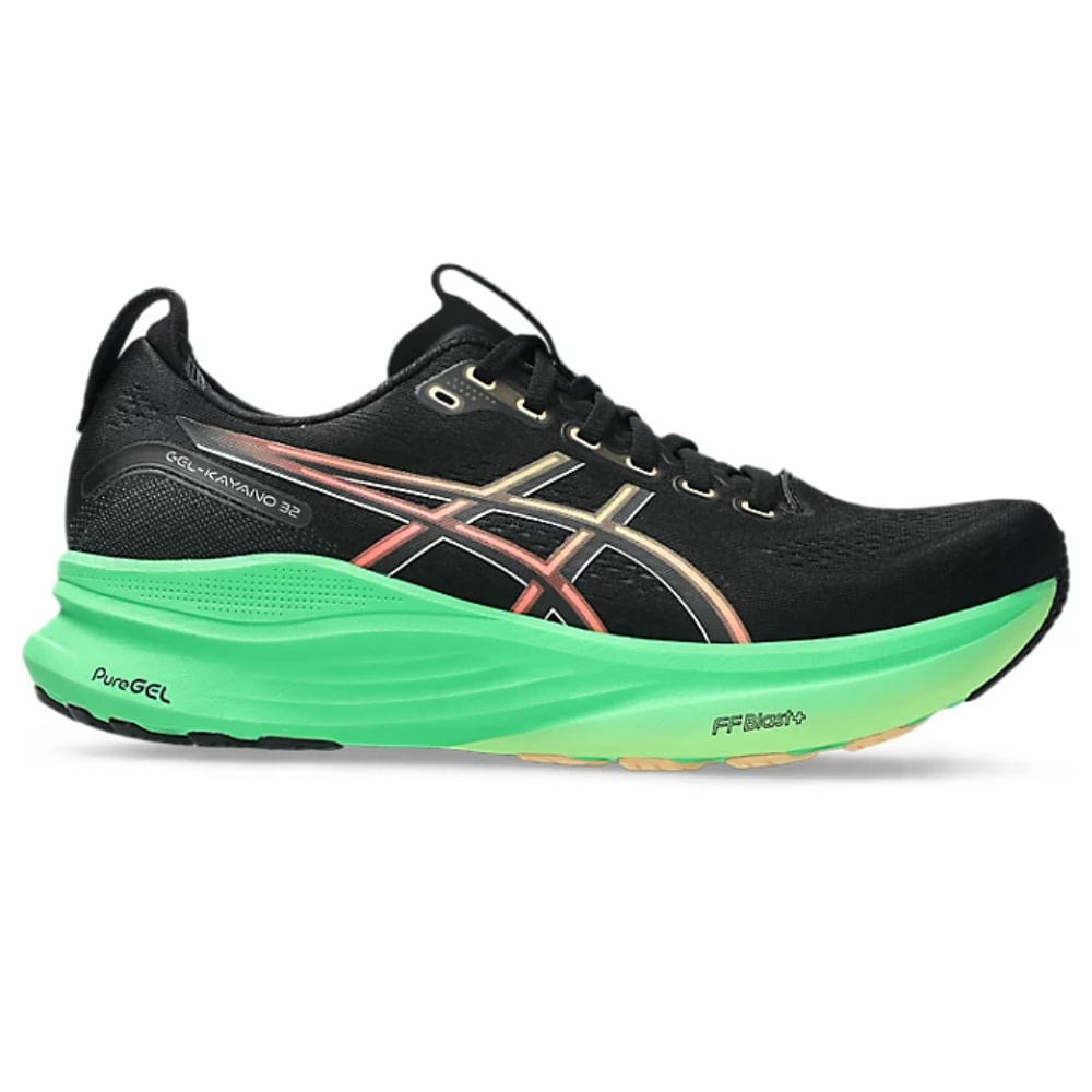Tênis Asics Gel-kayano 32 Black Vital-masculino