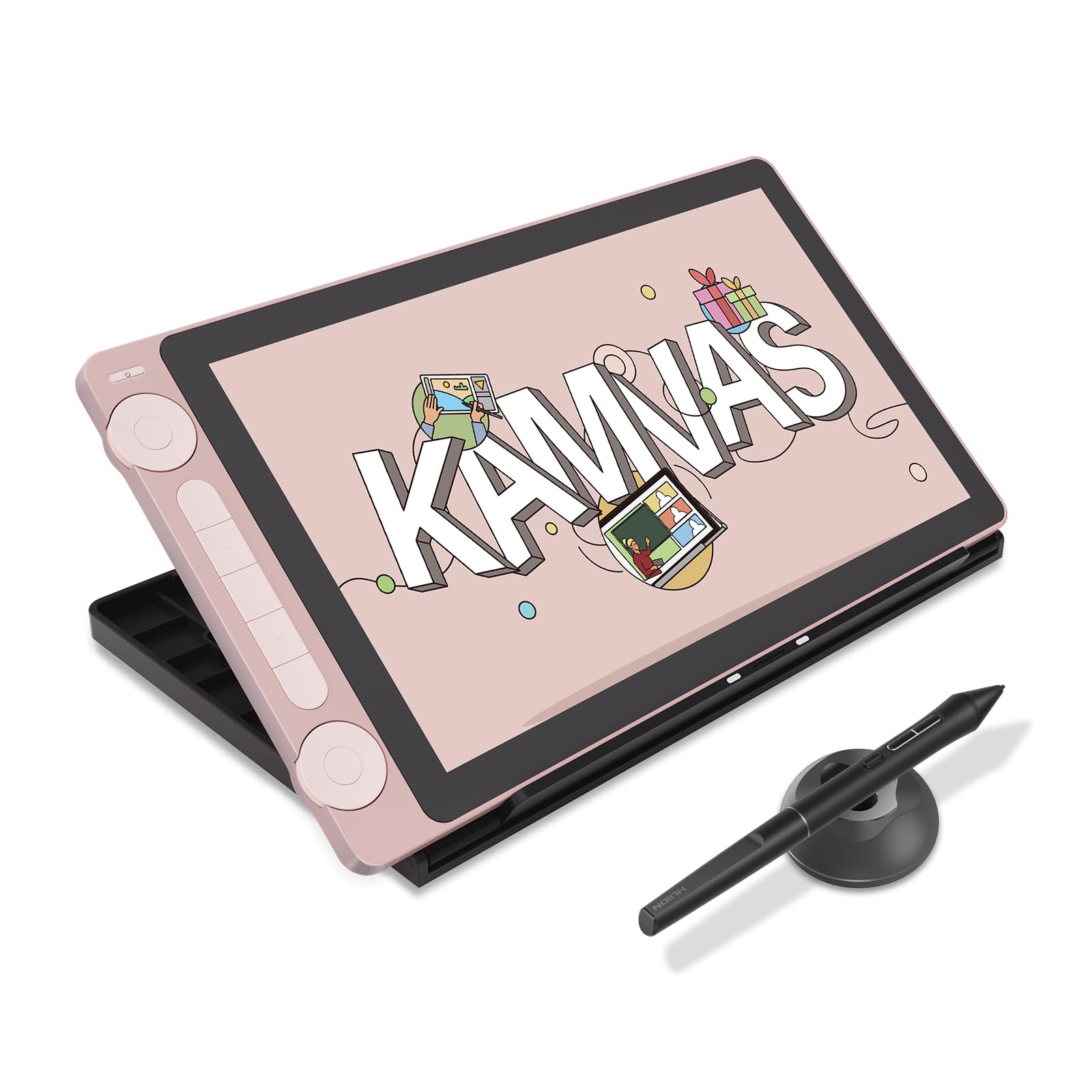 Tablet De Desenho Huion Kamvas 13 (gen 3) 2024 13,3" Rosa