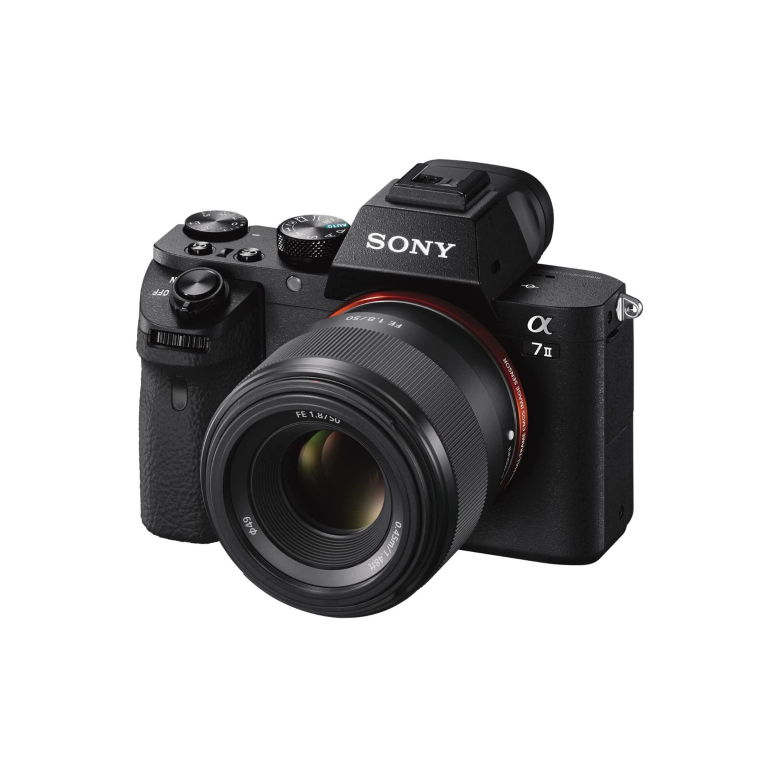 Lente Sony FE 50mm F1.8 Standard (SEL50F18F) Para Montagem E