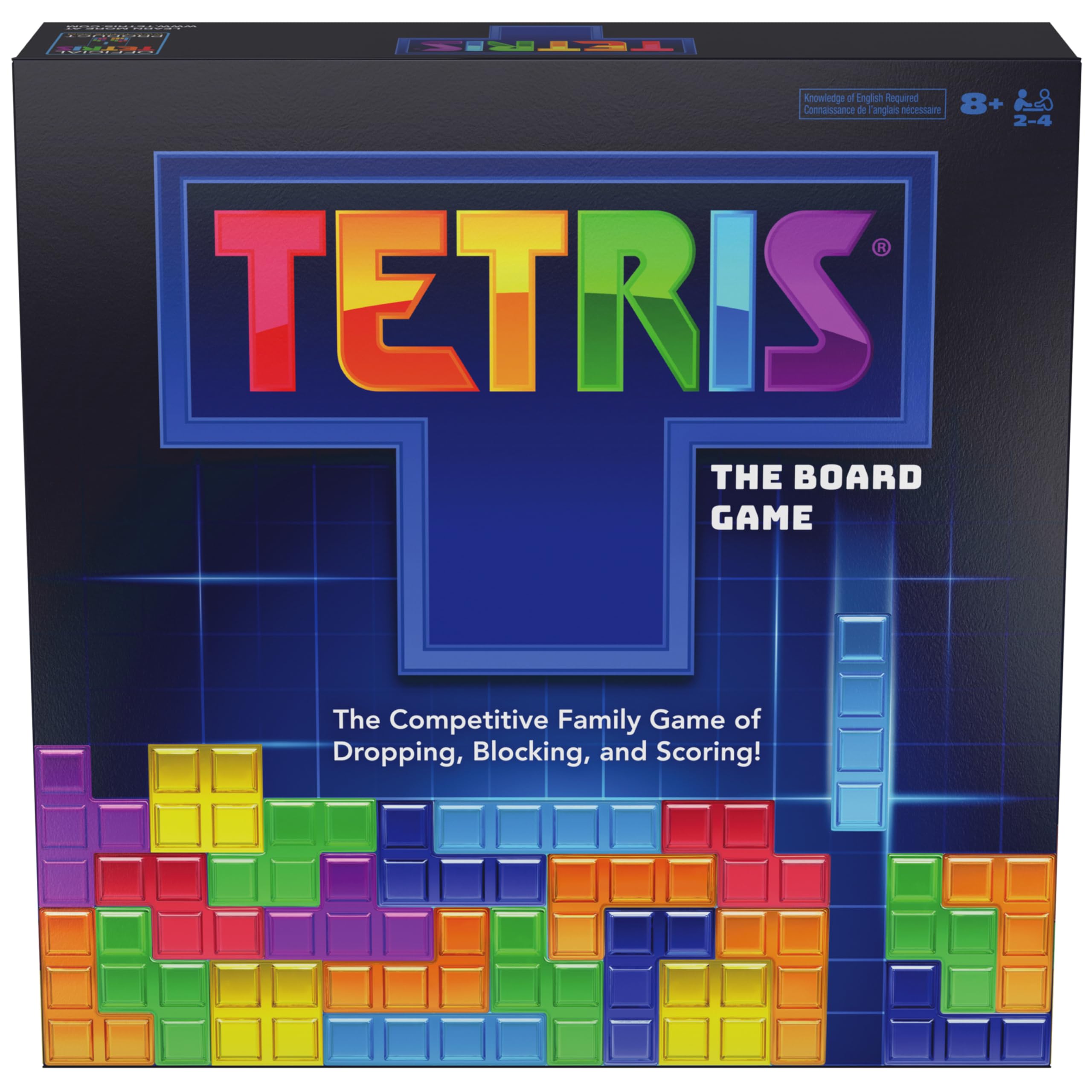 Jogo De Tabuleiro Spin Master Games Tetris Multiplayer 8+ Years