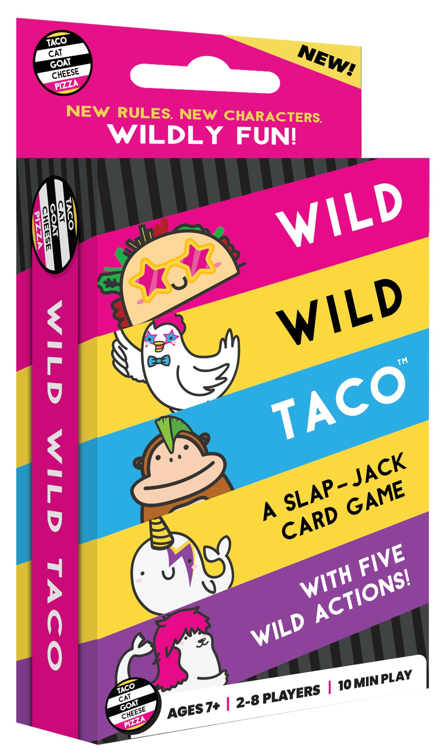Jogo De Cartas Dolphin Hat Games Wild Wild Taco Kids 7+ Years