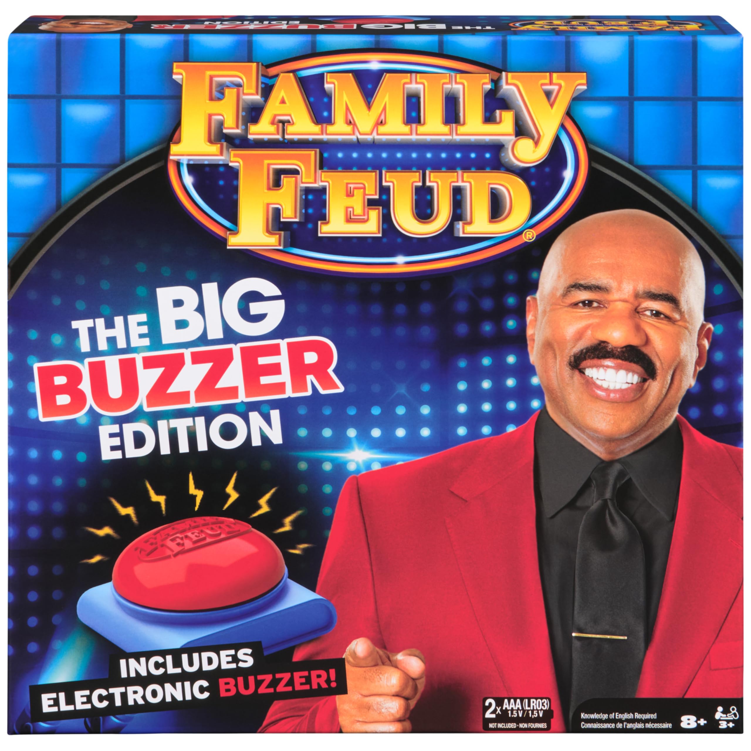 Jogo Family Feud Big Buzzer Edition Spin Master Games