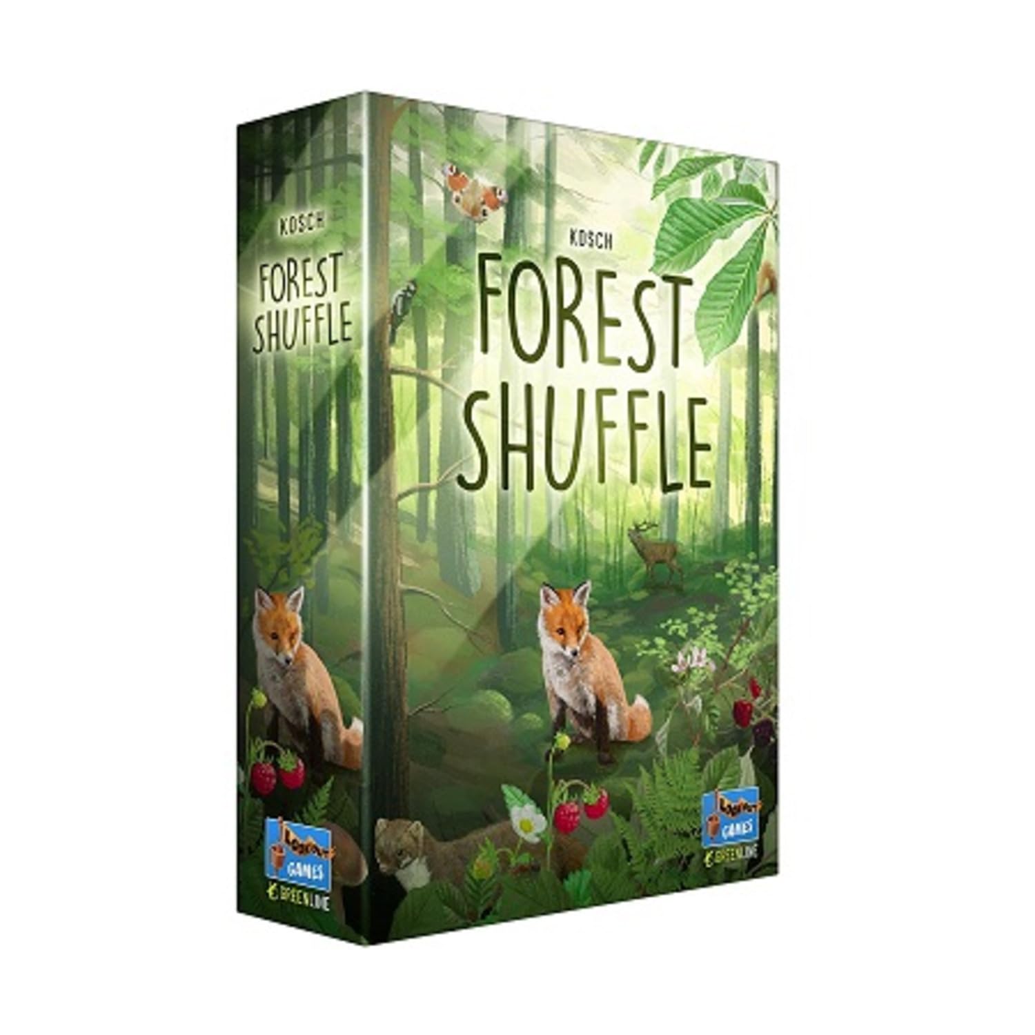 Jogo De Cartas Lookout Forest Shuffle Create Ecological Paradise