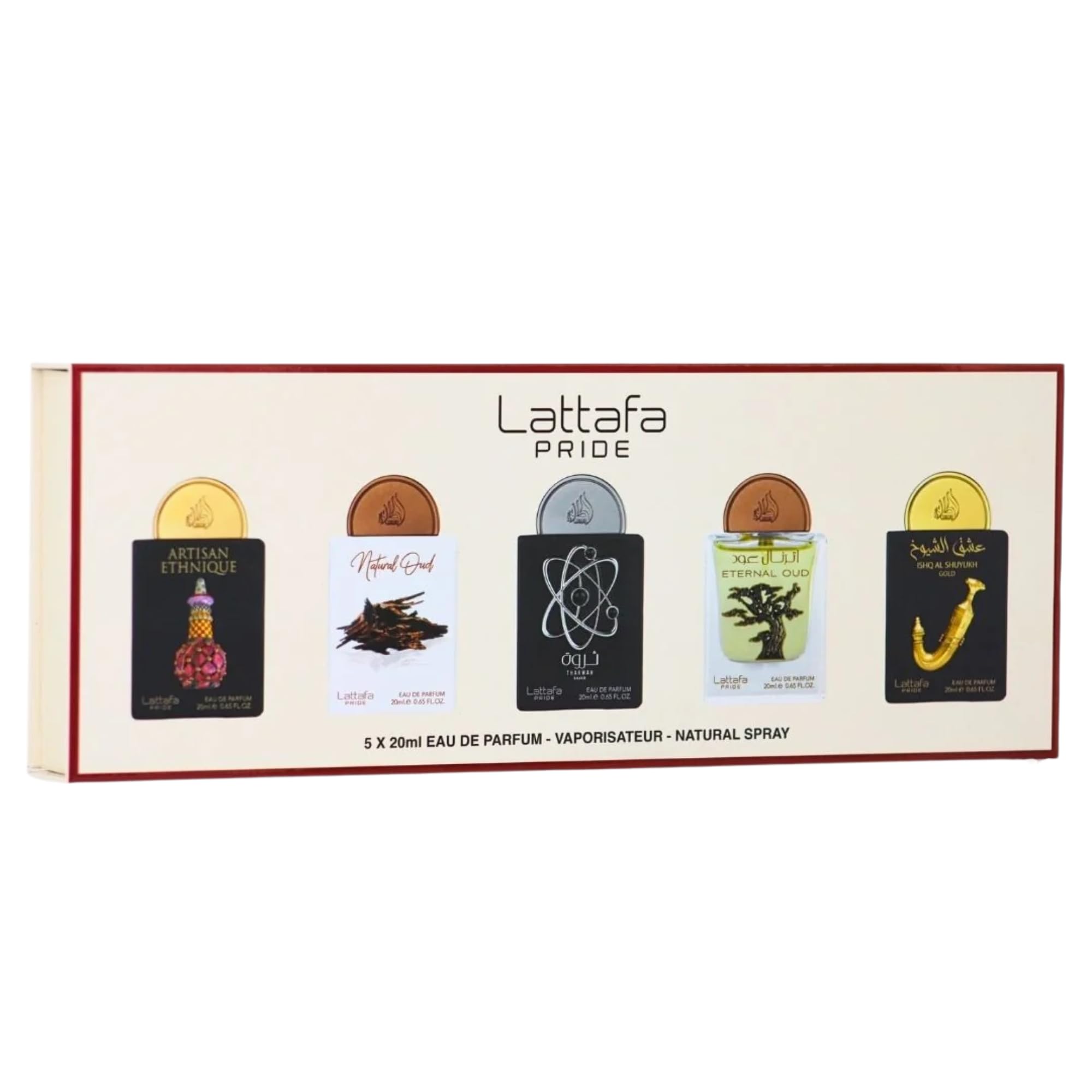 Conjunto De Presentes De Perfume Lattafa Pride Collection No.2 Para Mulheres