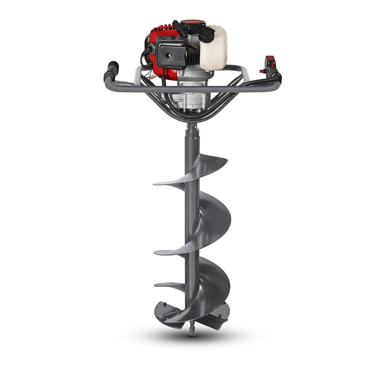 Perfurador De Solo A Gasolina Bps 53 Com Broca De Ø20cm Vermelho