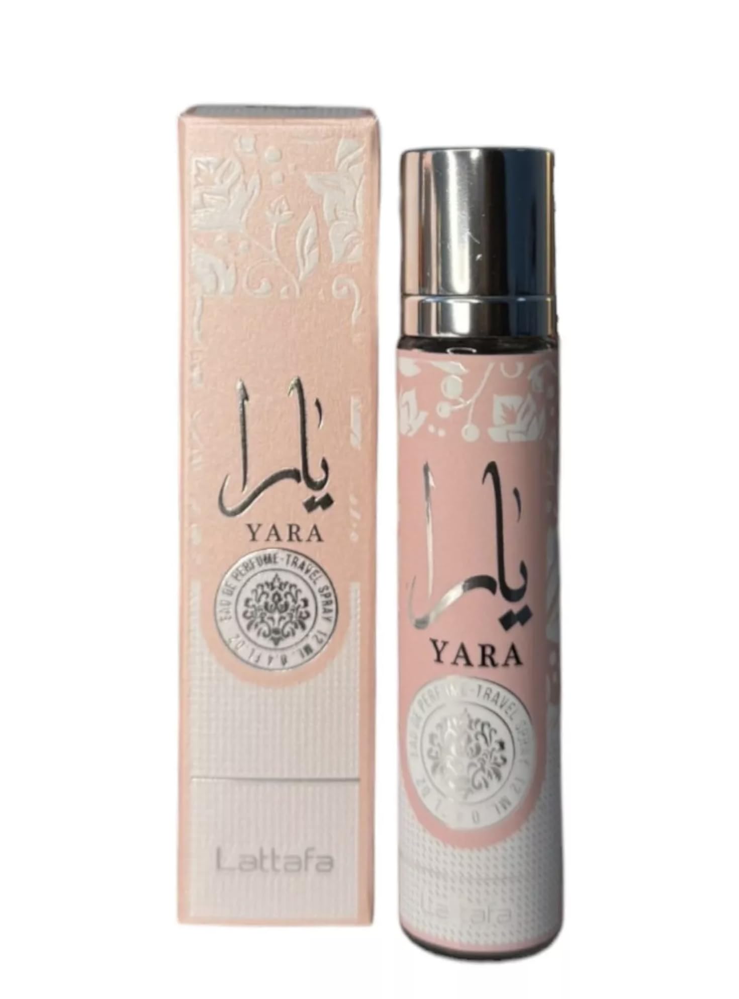 Perfume Lattafa Yara, Spray De Viagem Feminino De 12 Ml