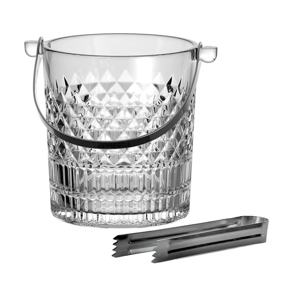 Balde De Gelo Esplanada Com Pinça E Alça 1 Litro L`hermitage