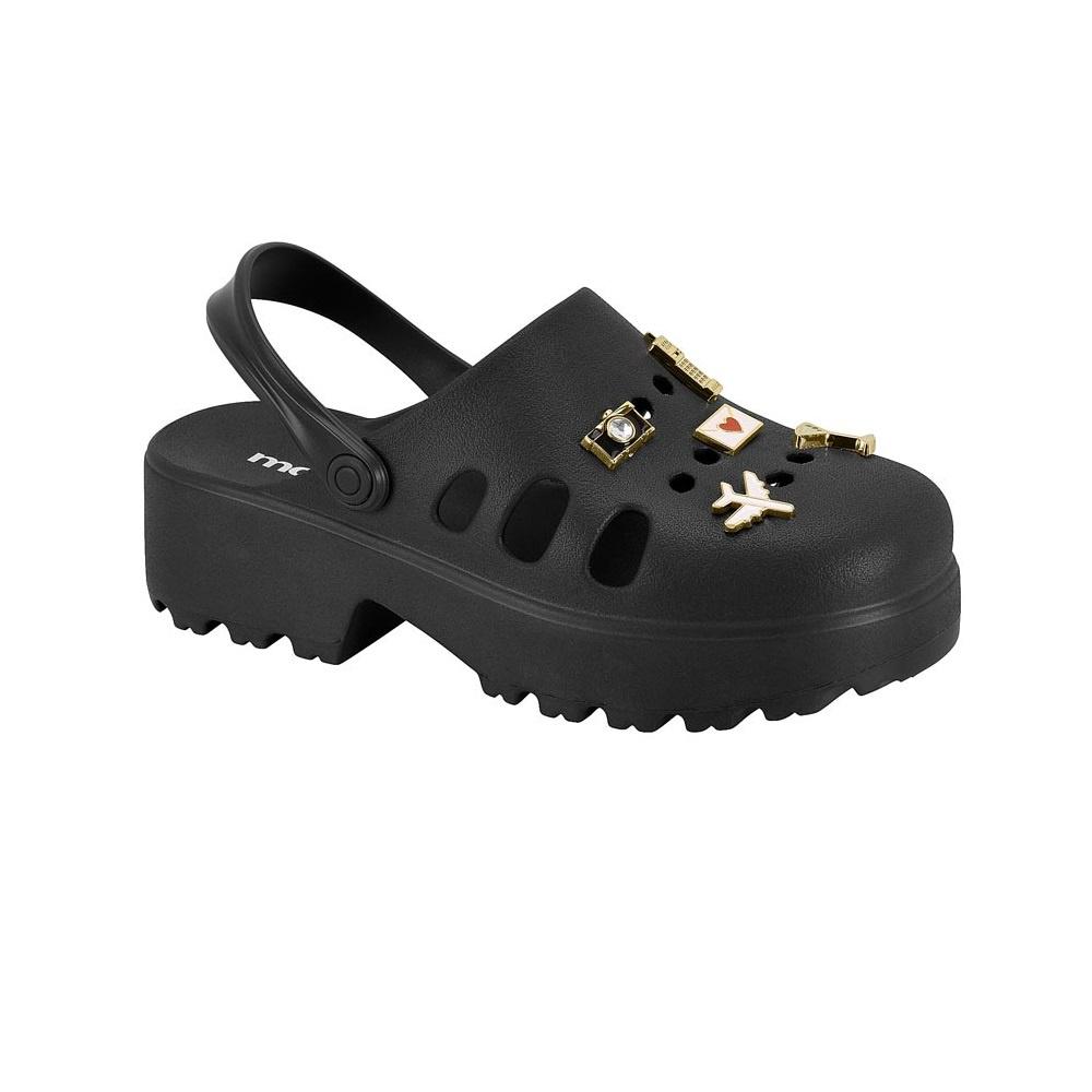 Sandalia Moleca Tratorada Ref 5563.102.30598 Preto 34