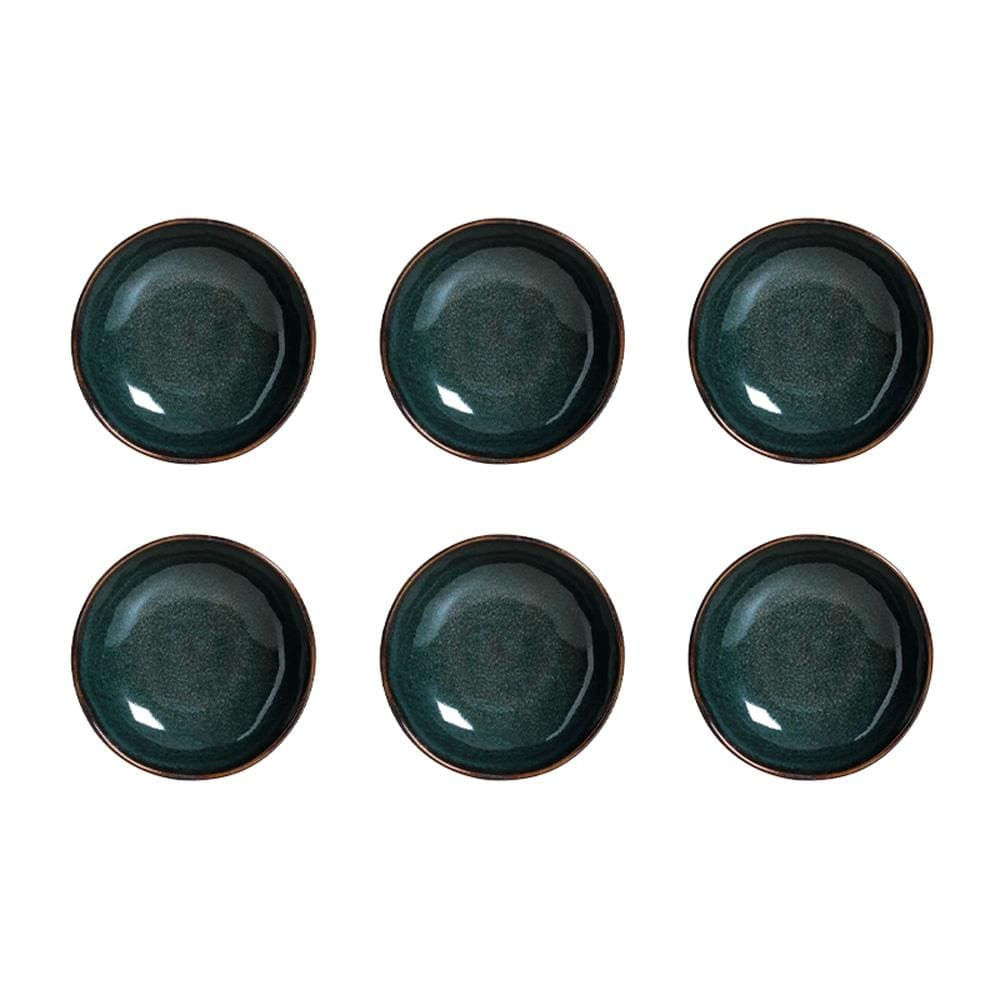 Conjunto De Cumbucas Orgânico Oceano 520ml 6 Peças Porto Brasil