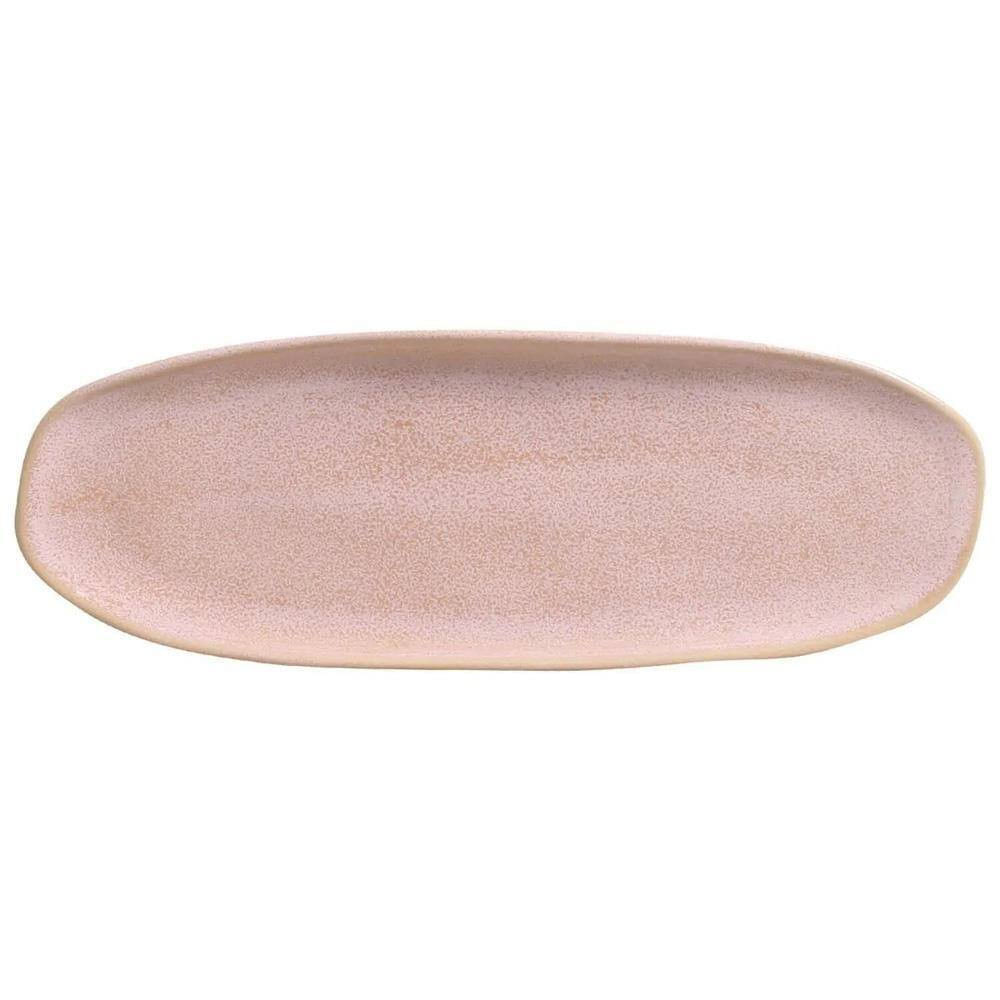 Conjunto De Travessas Ovais Pequenas Porto Brasil Orgânico Litchi 23x11cm - 4 Peças