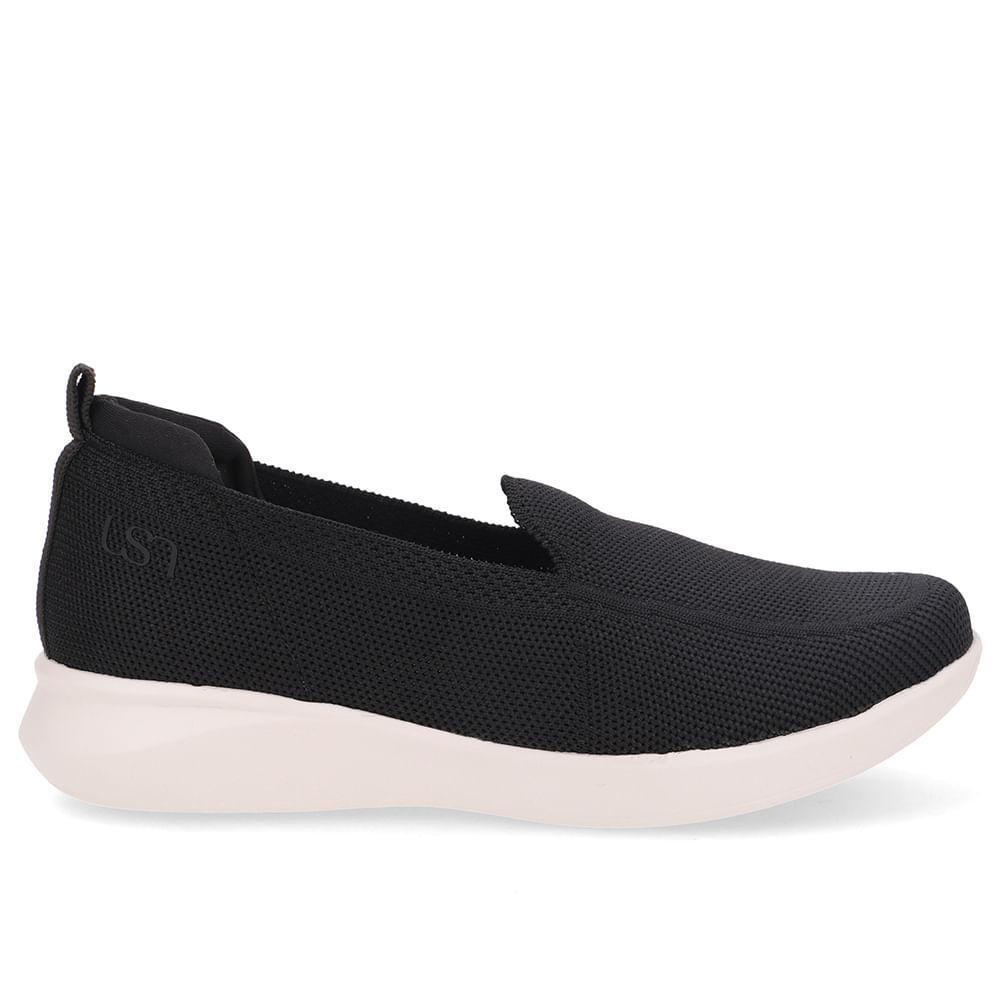 Tenis Usaflex Tricot Slip On Ref Ud03006 Preto 37