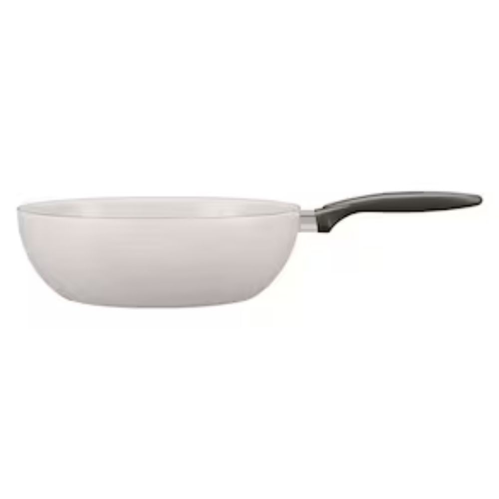 Panela Wok Brinox Suprema Ceramic Life Antiaderente 4,1l 28cm Vanilla