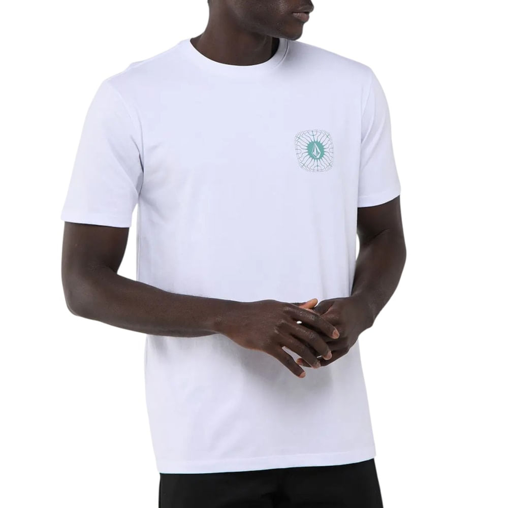 Camiseta Volcom Silk Frequency Branca