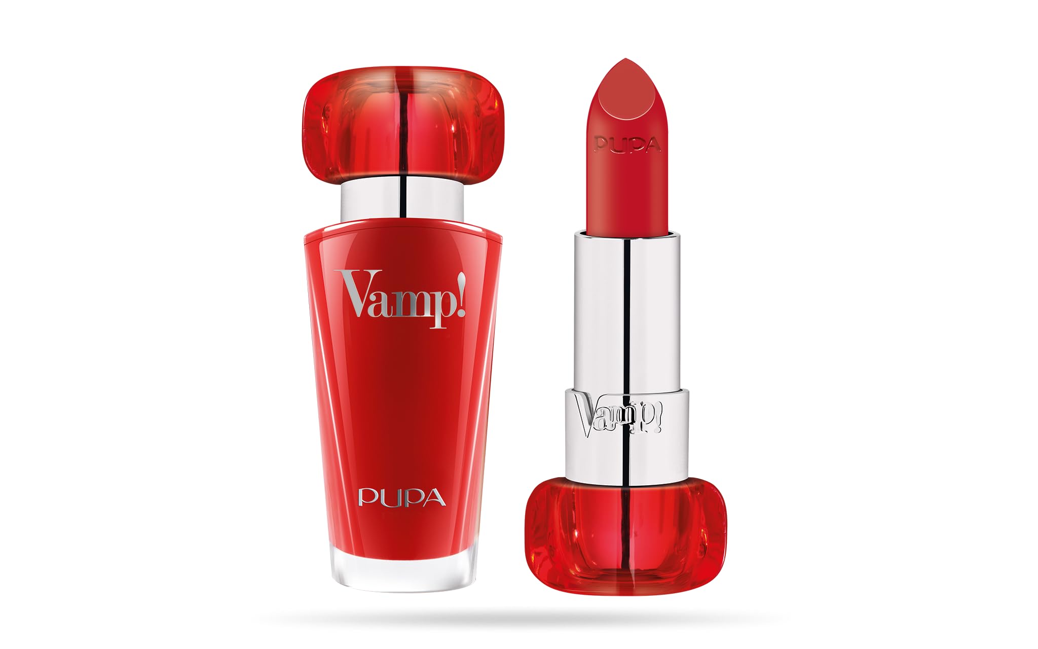 Batom Pupa Milano Vamp! Extreme Color 303 Iconic Red